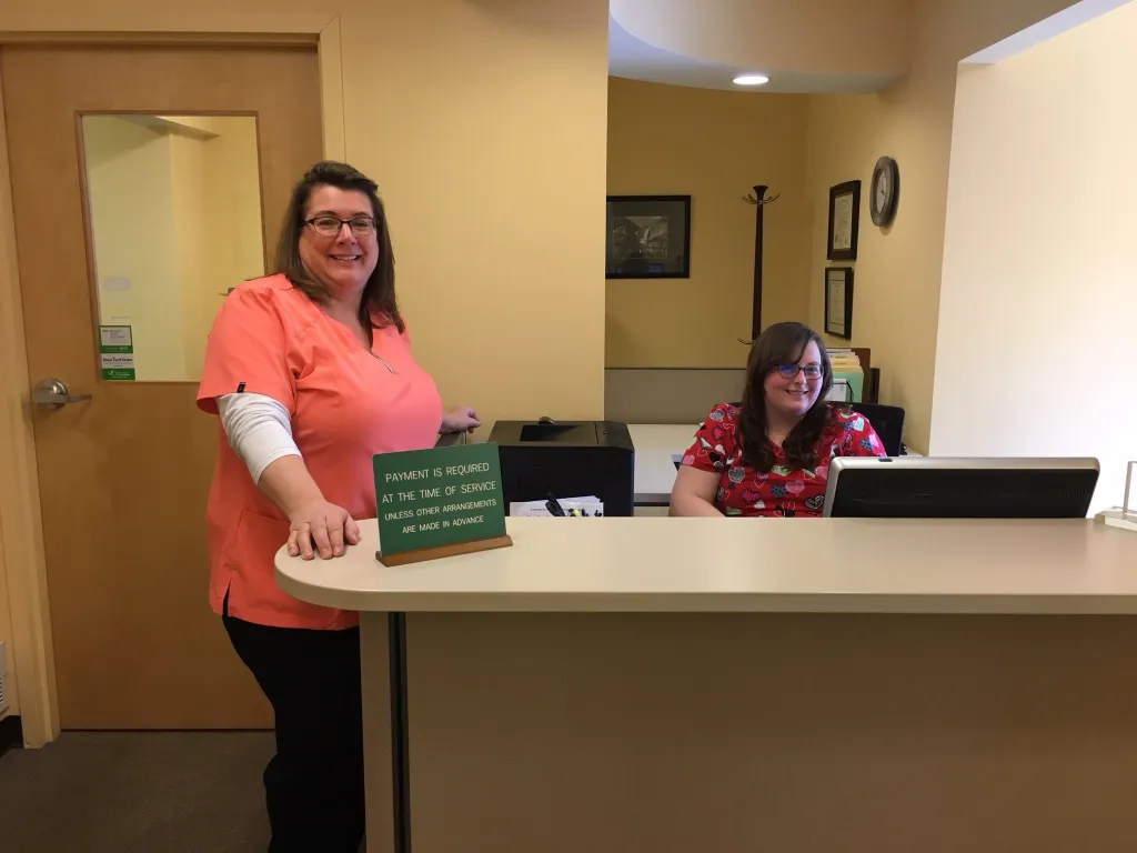 Front desk
